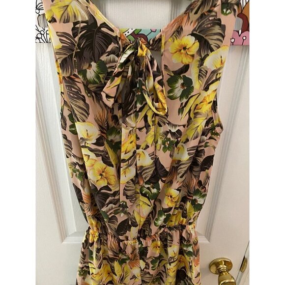 Shasa Tropical Floral Romper Size S - Picture 4 of 4